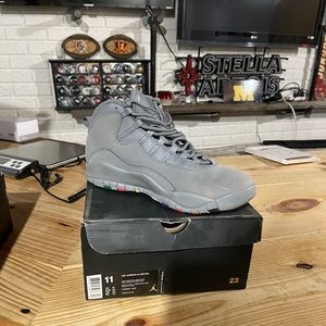 Jordan retro 10 Cool Grey size 11 with org box 100% authentic